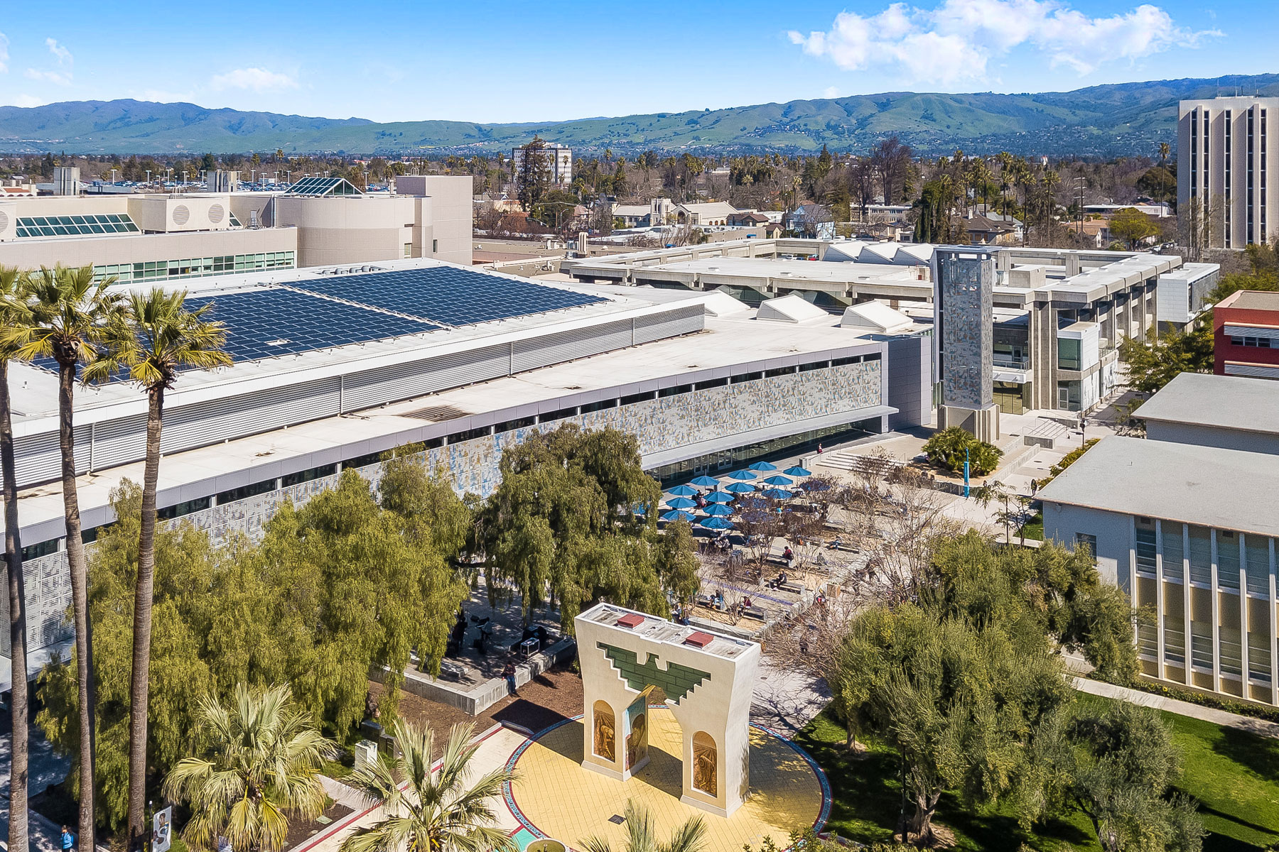 Campus Aerial Shot