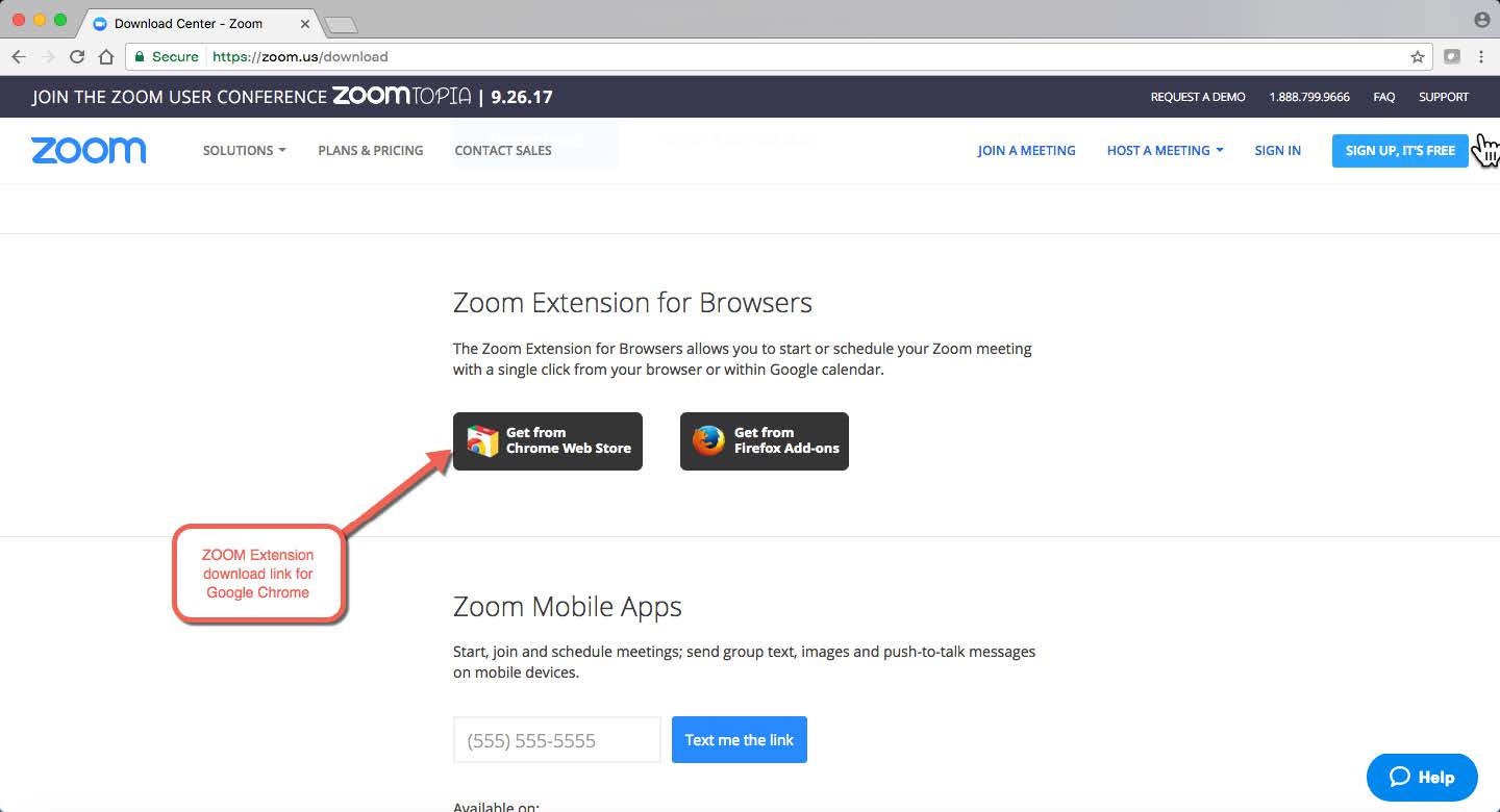 get extension panel