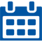 Monthly calendar icon