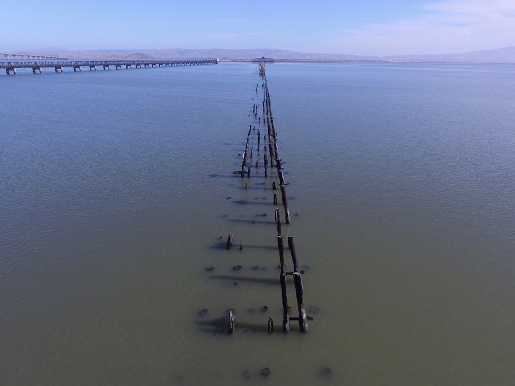 Western portion of the bridge