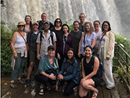 vietnam_group_waterfalls vietnam group photo in front of waterfalls